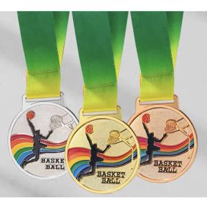 Best Round Spinning Race Custom Medals Velvet Embroidered Personalized Race Medals wholesale