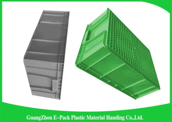 Cheap Large Standard Warehouse Plastic Euro Stacking Containers 800*600*340mm for sale