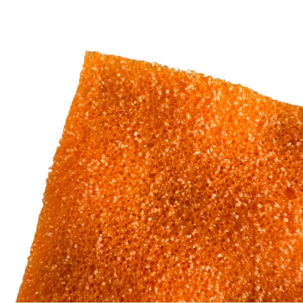 Double-Sided Dish Sponge with Volcanic Texture for Tough Scrubbing