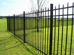 Best Anti Rust Galvanized Steel Security Fencing Decorative Tubular Picket Aluminum Garden Fence wholesale