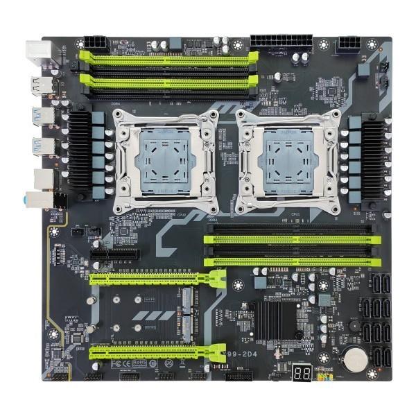 Cheap Dual Processor Server Motherboard DDR4 Lga2011 V3 V4 CPU Supported for sale