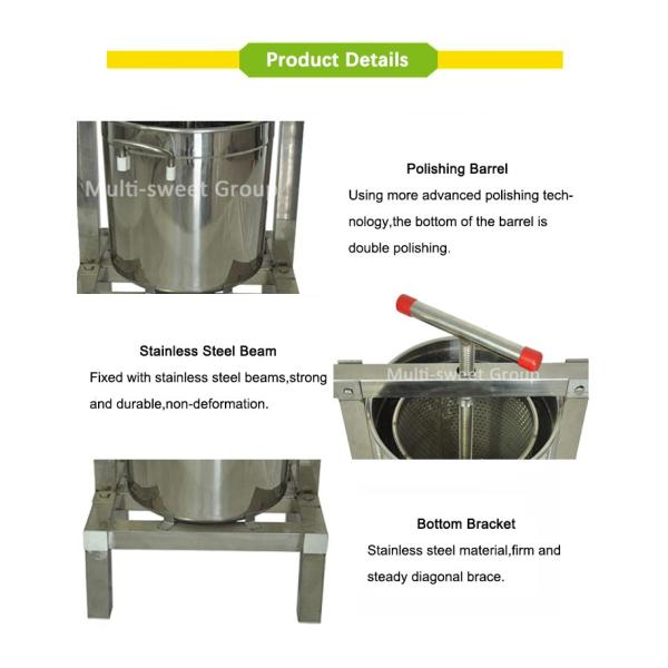 Manual Beeswax Machine Dia 30cm Wax Foundation Machine