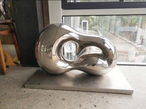Best Handicraft Indoor Metal Sculptures , Abstract Art Metal Sculpture Home Decor wholesale