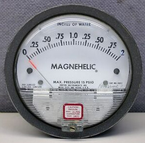 Dwyer Precision Pointer Differential Pressure Gauge 2% Accuracy