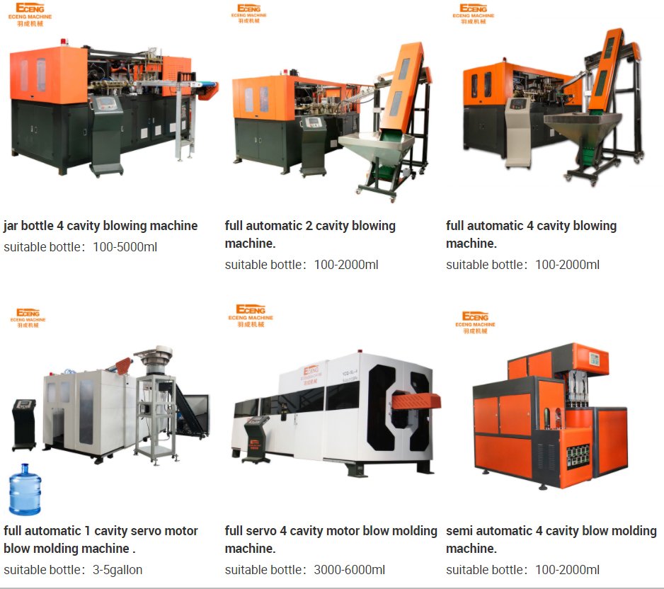 Eceng H2 PET Injection Plastic Bottle Molding Machine 380V/50HZ