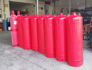 China Automatic Hanging FM200 Clean Gas Fire Extinguisher 30kg Spray Nozzle For Quick Fire Suppression. on sale