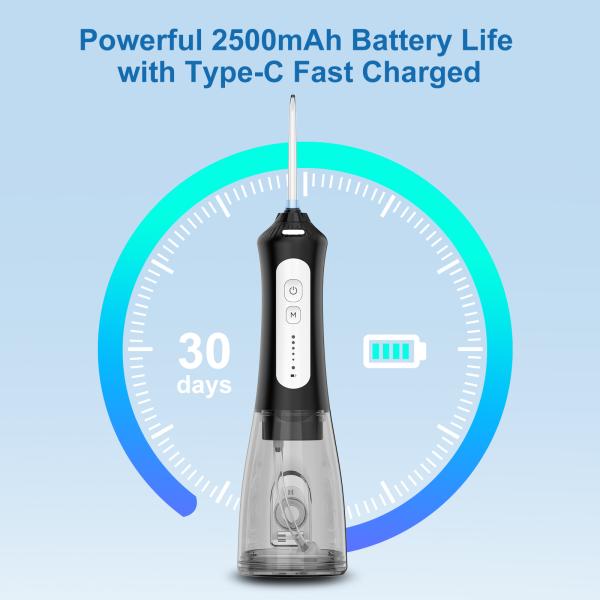 Wholesale Customized 300ml Dental Irrigator Dental Manufacturer Dental Floss Puncher Rechargeable Waterproof Smart Water Flosser