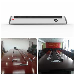 Modern Array Microphone Digital Microphone Array System Delegate Unit Cat5 Network Conference System