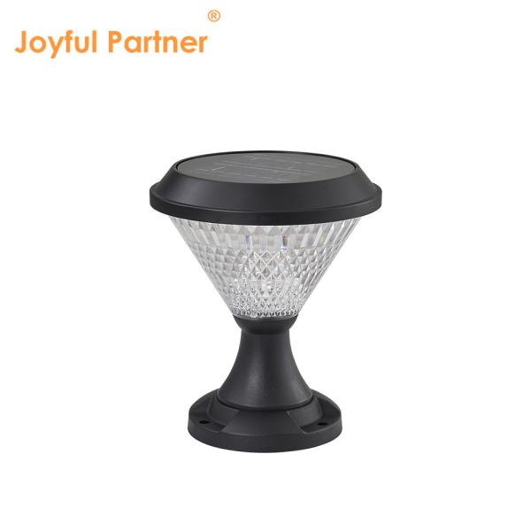 Cheap Outdoor Solar Power Garden Light ABS Material Epistar SMD DIA 245mm IP65 APP Controlled  European Style for sale