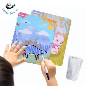 Wipe Clean Early Learning Cards 6 Themed Double Sided Printing Memory Trainning