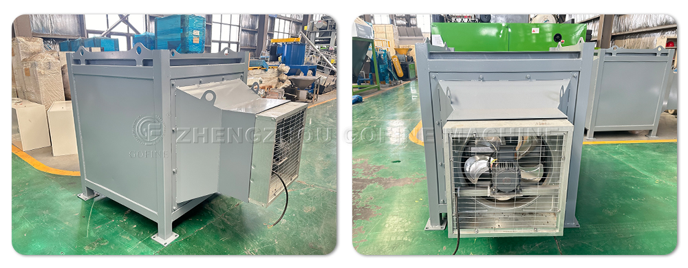 Organic Fertilizer Drying Hot Air Heating Machine