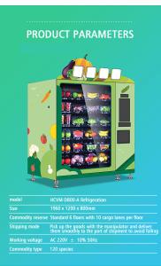 Best The vending machine or wifi intelligent touch-screen vending machine wholesale
