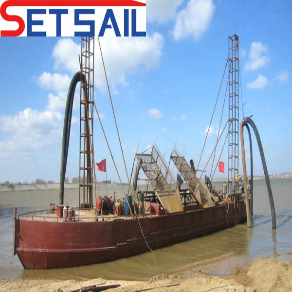 Jet Suction Dredger Sand Mining Dredger with Reasonable Price