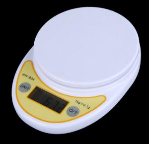 Best Round Platform Kitchen Weight Scale 5kg With Over Load Indication wholesale