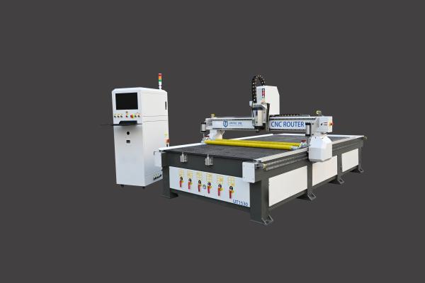Cheap 50HZ Wood Woodworking CNC Router Machine For Furniture With Italy HSD Spindle for sale