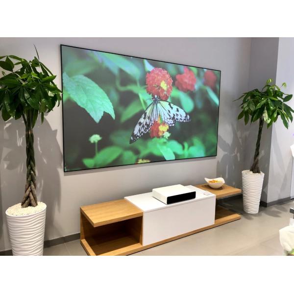 Anti Light Fixed Frame Projection Screen Black Diamond Home Cinema 120 Inch