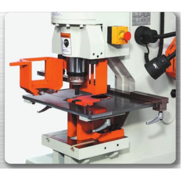 IW-125SD Punch Press And Shear 125Ton Iron Work Machine 310mm