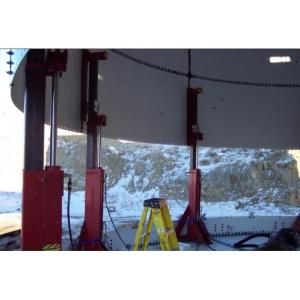 Hydraulic Lifting Machine for Tanks Jacks and Enamel Storage Tank in Stainless Steel