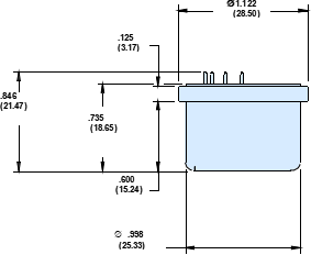 QA-650 Accelerometer Sensor ±70g Range Analog Output