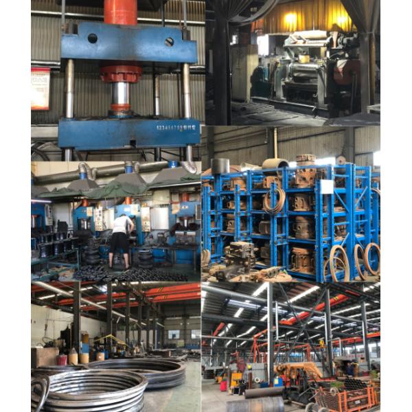 Connection Pipe Eccentricity Reducer Flanged Rubber Expansion Joint DN50 PN16 Flange Connector