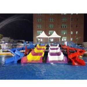 Eco Friendly Colorful Hill Water Slide For Kids Family Pool Splash Fun