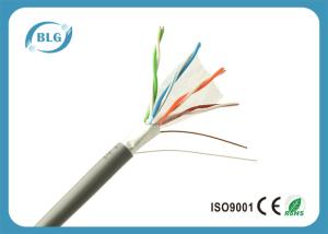 Best High Performance FTP Cat5e Computer Network Cable With Polyester Tape Black wholesale