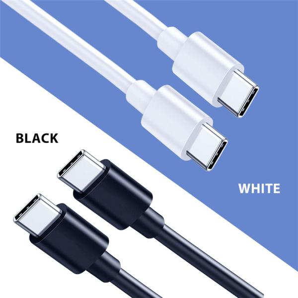 TPE 480Mbps PD 20V 60W 3A Quick Charge USB C To USB C Cable