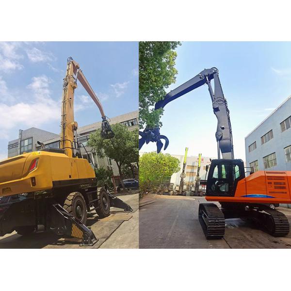 Q355B Material Handler Excavator Boom for Grabbing Steel