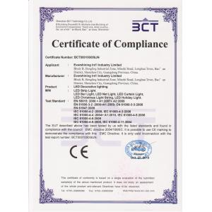 EVERSHINING INT'L INDUSTRY LTD Certifications