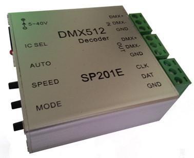 Cheap dmx signal signal to spi SP201E DMX Decoder for sale