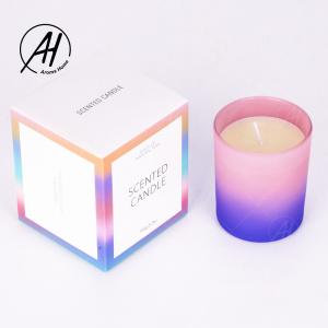 China Romantic Atmosphere Indoor Soy Wax Scented Candle Smoke Free Pollution Free on sale