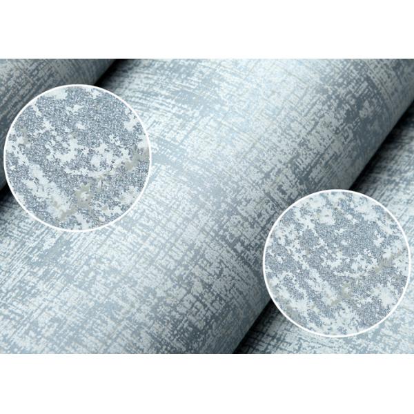 Soundproof Modern Removable Wallpaper , Home Decorating Wallpaper Blue color