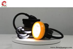 Best KL5LM Corded Miner Cap Lamp with low power warning 10000lux 6.6Ah 16 hrs working time wholesale