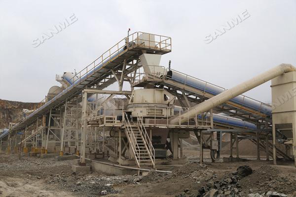 Cheap ISO CE 500t/H Feeding 100mm Vsi Sand Making Crusher for sale
