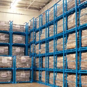Nesting Stacking Foldable Stacking rack