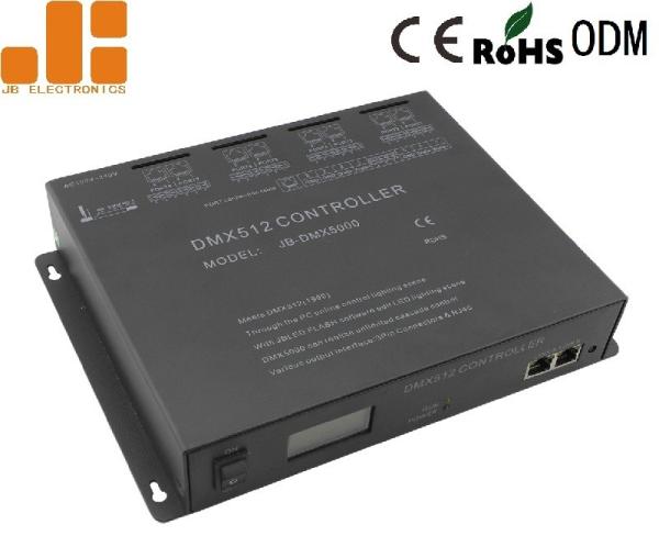 Cheap Cascaded Available DMX512 Master Controller With 4096 Channels Program Online Control for sale