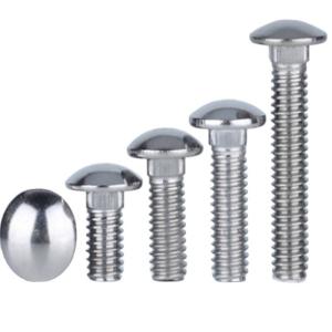 China ISO9001 Certified Hot-Dip Galvanized Half-Round Head Square Neck Bolt for Bridge Frame on sale