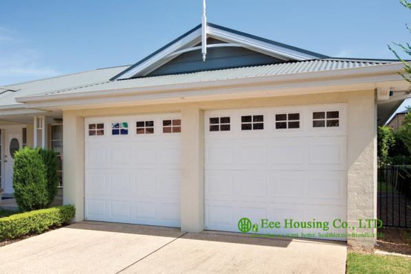Cheap Detached garage,automatic sectional insulated garage door, Remote control sectional residential garage door for sale for sale