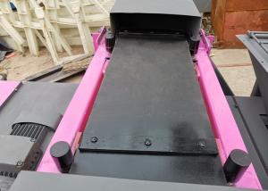 Heat Resistant Rubber Belt Conveyor 500mm 800mm Width With Frame