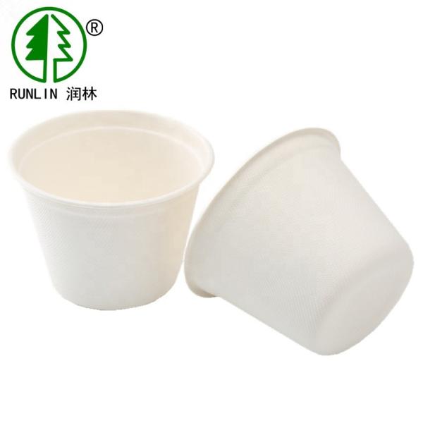 Cheap Compostable 335ml 350ml Biodegradable Sugarcane Bagasse Cup For Wedding for sale
