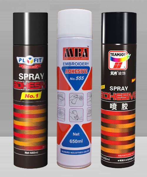 Cheap Textile Spray Adhesive 650ml Waterproof Silicone Glue for sale