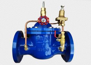China 1.0mpa Flow Control Water Conservancy Valve 400X Anticorrosive Grey Iron on sale