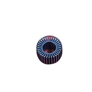 Best Blue Silver Anodize Extruded Aluminum Heatsink For Small Power LED wholesale