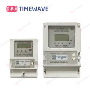 China LoRaWAN Electric Kwh Meter 1 Phase 220V Smart Digital Power Factor Meter on sale