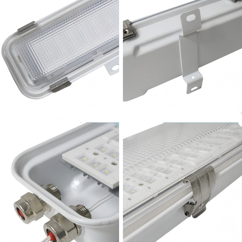 Explosion Proof LED Linear Light for Oil & Gas, ATEX IECEx Hazardous Area Lighting for Zone 1/2