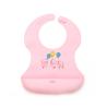 Pink Animal Silicone Baby Bibs Lightweight For 6 - 36 Months Unisex Babies for sale