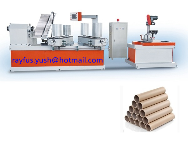High Efficiency Paper Pipe Making Machine / Core Pipe Manufacturing Machine