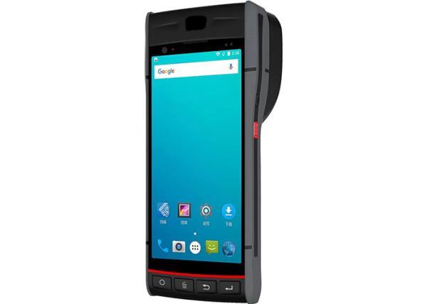 Cheap Android Machine Smart Handheld PDA With Label Sticker Printer In Bus Ticket for sale