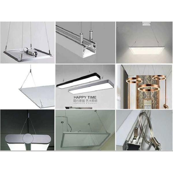 Free Adjustable Height Wire Cable Grippers Track Light Suspension Kit