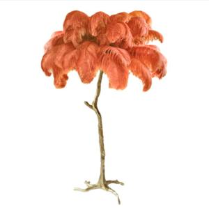 Best Remote Control 220V Led Ostrich Feather Table Lamp wholesale